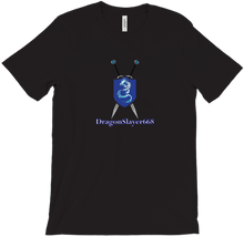 dragonslayer_668 T-Shirts (Shield White Letters)