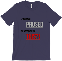 Paused Video Game