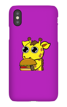 lexxlegion hamburger giraffe  iPhone Phone Cases