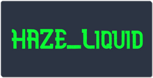 haze_liquid XXL Gaming Mousepad