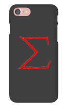 Signature Greek EpsilonDevil iPhone Case