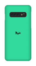 Samsung Handyhülle "moin" (logo schwarz)