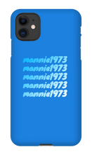 mannie1973 iPhone Phone Cases