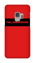 the_robloxking Samsung Phone Cases