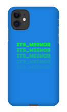 its_weewoo iPhone Phone Cases
