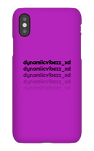 dynamiicvibezz_xd iPhone Phone Cases