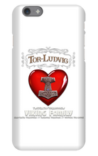 Viking Family Heart iPhone Phone Cases