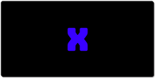 bluex XXL Gaming Mousepad BLUE X