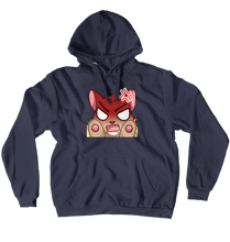 Chinchincy Angry Hoodie (No-Zip/Pullover)