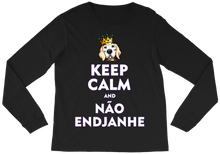 Camiseta "Keep Calm " (manga longa)