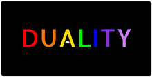 Duality Rainbow Minimal XXL Gaming Mousepad