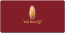 dickyyneedles XXL Egg Gaming Mousepad