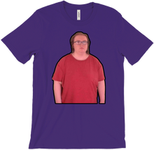 A menacing shirt with an added outline so it's +1p