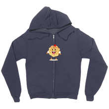 Waffle Cool Zip Up Hoodie