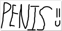 PENIS XXL MOUSEPAD