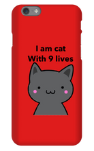 I am a cat iPhone Phone Cases