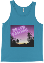 Beach Gaming Neon Sunset Tank Top