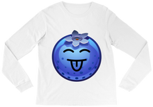 Blueberry long-sleeve-tee