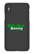 Elite Idiot Gaming Text IPhone Case