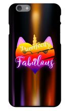 Purrfectly Fabulous iPhone Phone Cases