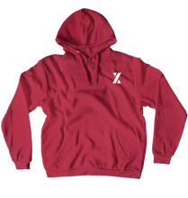 Z4YD White Logo Hoodies
