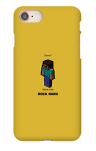 Rock hard iPhone Phone Cases