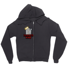 DAMNEDKING LOGO ZIP HOODIE