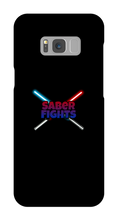 Saber Fights Lightsaber Cross Phone Case (Samsung)