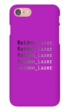 Raiden_Lazer iPhone Cases