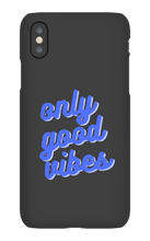 Only good vibes blue iPhone Phone Case