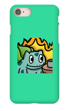 This Is Fine Bulbasaur iPhone Phone Cases