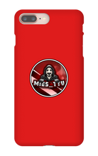 iPhone Phone Case with Mies_TTV Logo