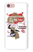 Katara iPhone Phone Cases (Black name)