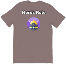 Nerds rule back t-shirt