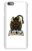 focuslikebull iPhone Phone Cases