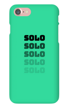 Fading Solo Text iPhone Phone Cases