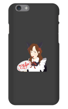 Disappointed Maidgato iPhone Phone Cases