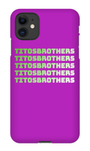 titosbrothers iPhone Phone Cases