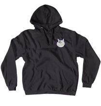 aisquin badge hoodie