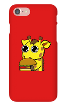 lexxlegion hamburger giraffe  iPhone Phone Cases