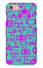LMY gamer purple iPhone Phone Cases