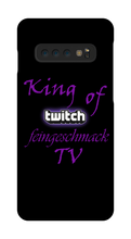 King of Twitch Samsung Schutzhülle (schwarz/weiß)