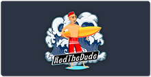 red_thedudettv XXL Gaming Mousepad