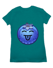 Blueberry tshirt-women-back