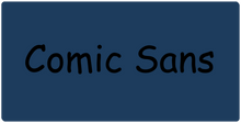 Comic Sans XXL Gaming Mousepad