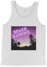 Beach Gaming Neon Sunset Tank Top