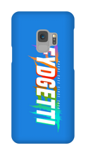 FYDGETTI White Text Design Samsung Phone Case