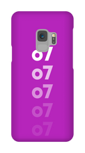 o7 Samsung Galaxy S10 Phone Case (White Text)