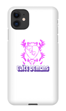 Elite Demons Twitch IPhone Case (Logo And Text)