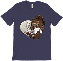 Playera de corazón de la trifuerza Miaou